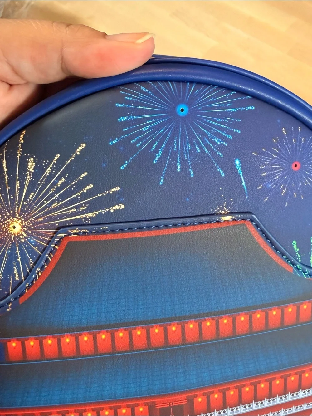 NWT Loungefly Disney Mulan Castle Light-Up Mini Backpack